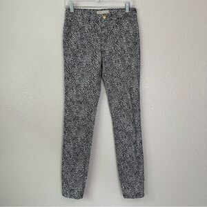 Zara Basic Denim Z1975 Leopard Skinny Jeans, Size 4